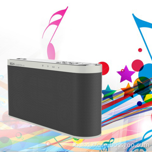 76DB 55HZ ~ 20KHZ Wireless waterproof bluetooth speaker with 1.75 inch*4 drive unit